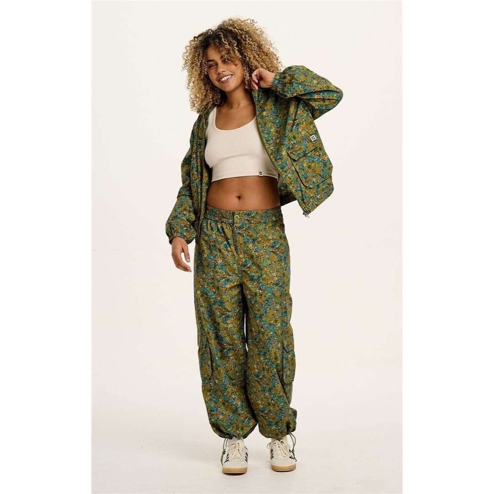 Lucy & Yak Trousers in Green Trix Floral Sz 30